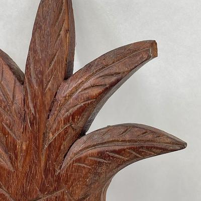 Carved Wood Pineapple