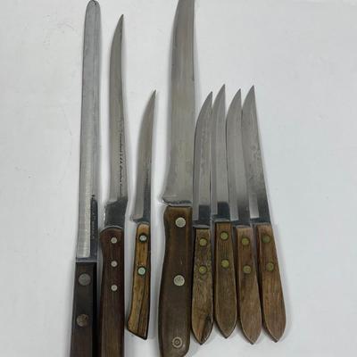 Vintage Kitchen Knives Lot (8)