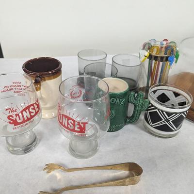 Kitchen Items Cake Cover Smokey Gray Glasses