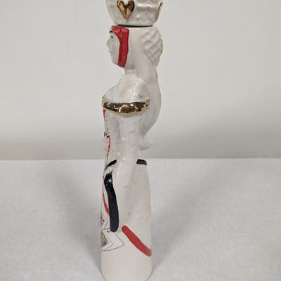 Queen Of Hearts Decanter