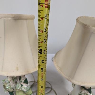 1930's Porcelain Table Lamps