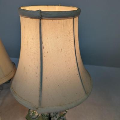 1930's Porcelain Table Lamps