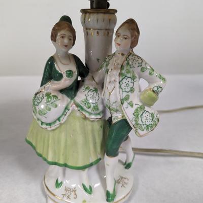 1930's Porcelain Table Lamps