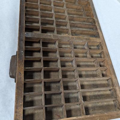 Vintage Printers Press Drawer