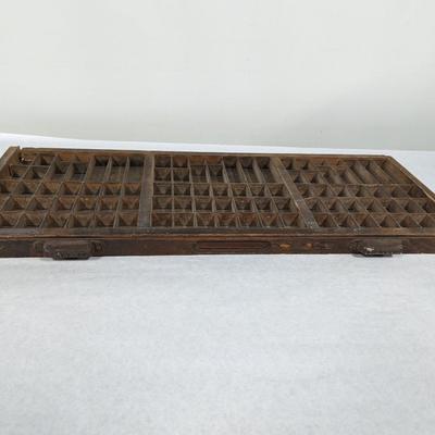 Vintage Printers Press Drawer
