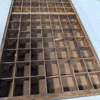 Vintage Printers Press Drawer
