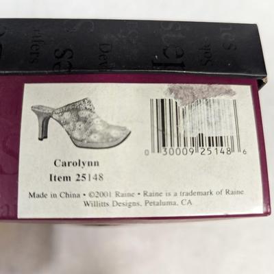 Just The Right Shoe Carolynn & Parisian Nights With Boxes