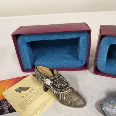 Just The Right Shoe Carolynn & Parisian Nights With Boxes
