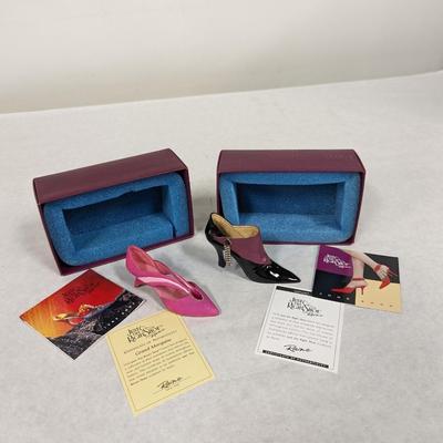 Just The Right Shoe Uptown Swing & Grand Marquise Shoes With Boxes
