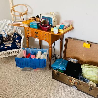 Lot 2: Sewing Machine & More