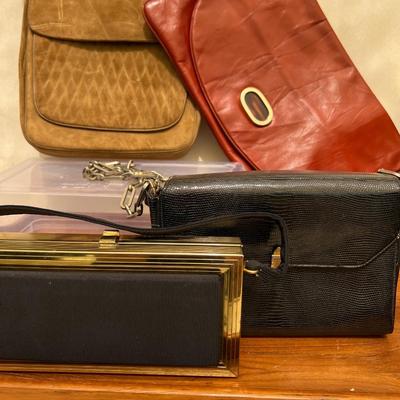 Lot of 4 Vintage Purses - Bloomingdale’s, Sak’s Fifth Avenue