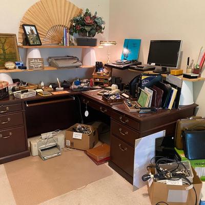 Lot 7: Office Desk & More