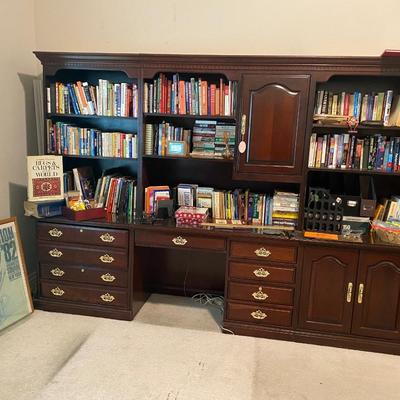 Lot 9: Books, Office Desk & More