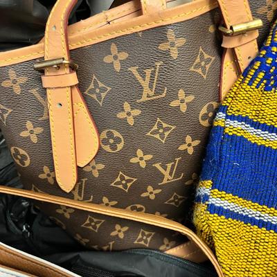 Purses, duffle bags, back packs