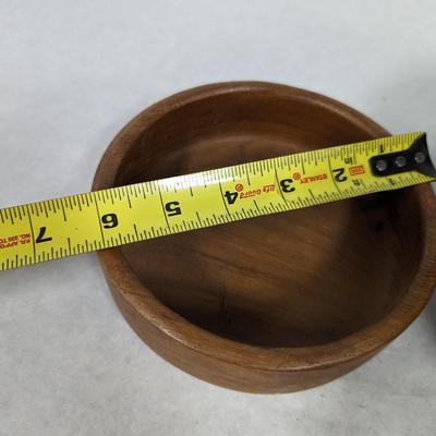 Vintage 1960s Towle Co. Wood Salad Bowl Set Gailstyn - Sutton