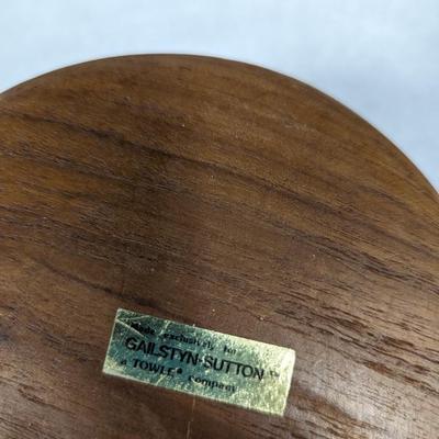 Vintage 1960s Towle Co. Wood Salad Bowl Set Gailstyn - Sutton