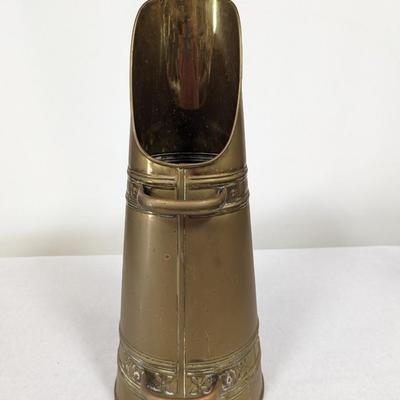 Vintage Hallway Copper Umbrella Stand Or Coal Scuttle