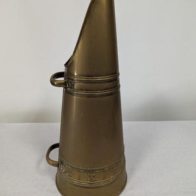 Vintage Hallway Copper Umbrella Stand Or Coal Scuttle