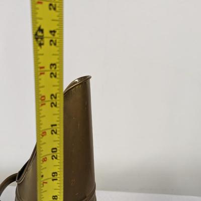 Vintage Hallway Copper Umbrella Stand Or Coal Scuttle