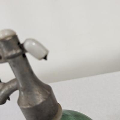 Vintage Green Seltzer Bottle APA Gazoasa