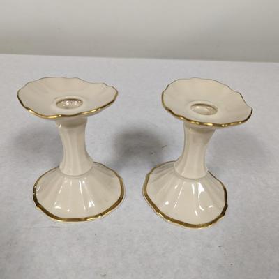 Lenox USA Candle Holders