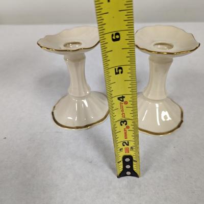 Lenox USA Candle Holders