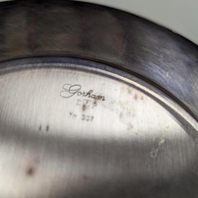 Gorham Heritage Silverplate Covered Casserole Dish With Glass Insert