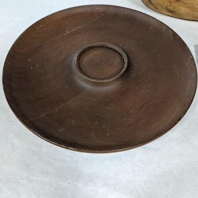 Vintage Wooden Serving Items 1 Is Made In Puerto Rico By Rosario Wood Turning