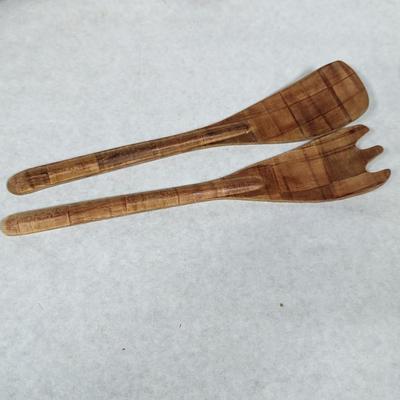 Vintage Wooden Serving Items 1 Is Made In Puerto Rico By Rosario Wood Turning