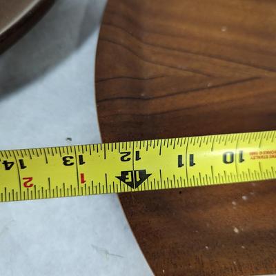 Vintage Wooden Serving Items 1 Is Made In Puerto Rico By Rosario Wood Turning
