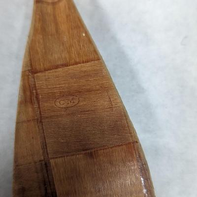 Vintage Wooden Serving Items 1 Is Made In Puerto Rico By Rosario Wood Turning