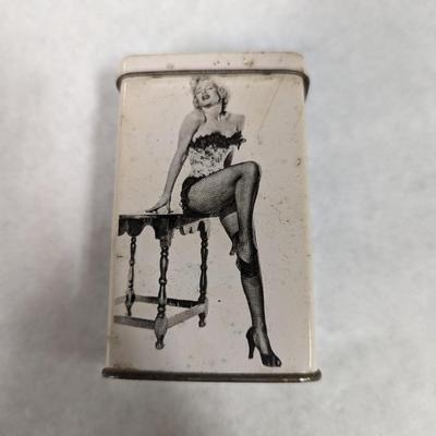 Marilyn Monroe Tin Container
