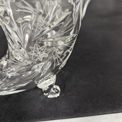 Vintage Crystal Cake Holder Shoe Horn