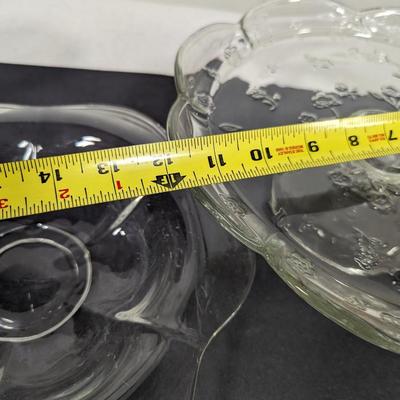 Vintage Crystal Cake Holder Shoe Horn