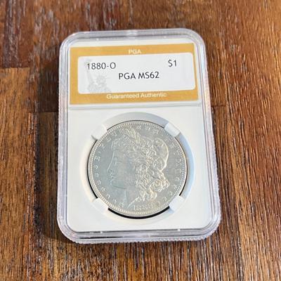 1880 O Morgan Silver Dollar