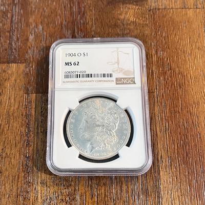 1904 0 Morgan Silver Dollar