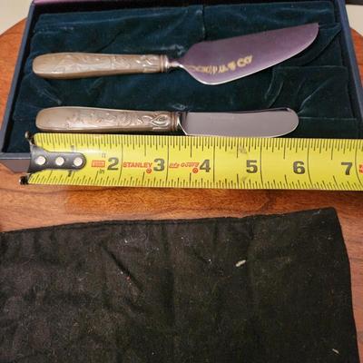 Tiffany and Co. Sterling Silver Cheese Serving Set