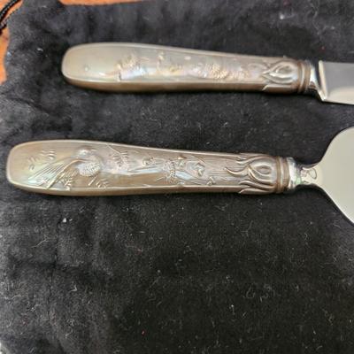 Tiffany and Co. Sterling Silver Cheese Serving Set