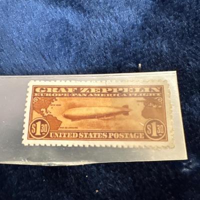 ZIPPELIN 1.30 US STAMP-IN VG/F-VERY WELL CENTERED- PERFECT ADD TO COLLECTION