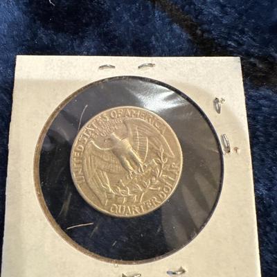 1964 P QUARTER GEORGE WASHINGTON SILVER .25c