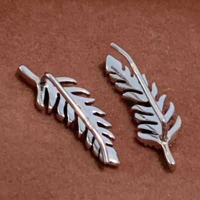 Affinity Diamond / Sterling Earrings In Original Box
