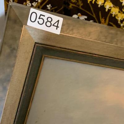 Mount Rainier Oil On Board by Robert DeLane Framed