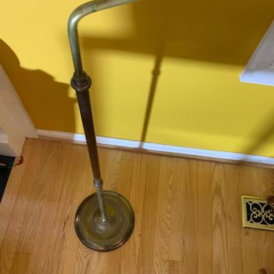 Vintage Brass Birdcage On Stand