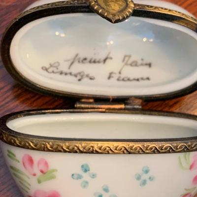Vintage Trinket Boxes Lot Most Limoges
