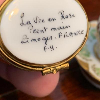 Vintage Trinket Boxes Lot Most Limoges