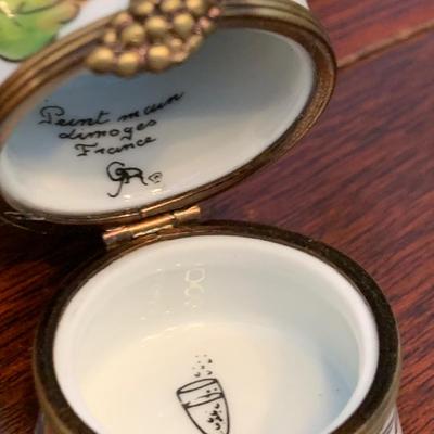 Vintage Trinket Boxes Lot Most Limoges