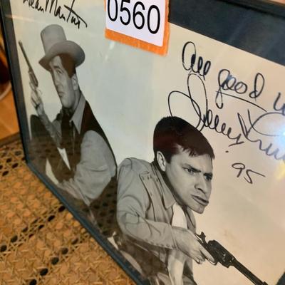 Dean Martin & Jerry Lewis Signed Photo