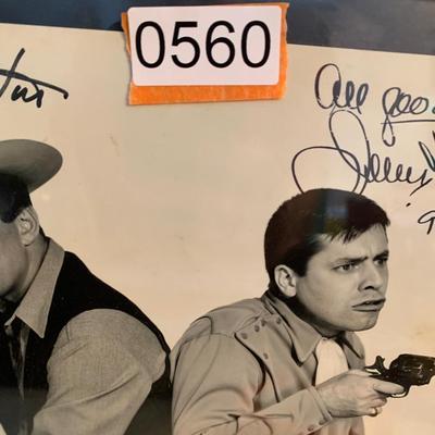 Dean Martin & Jerry Lewis Signed Photo