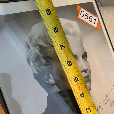Peggy Lee Press Photo Signed