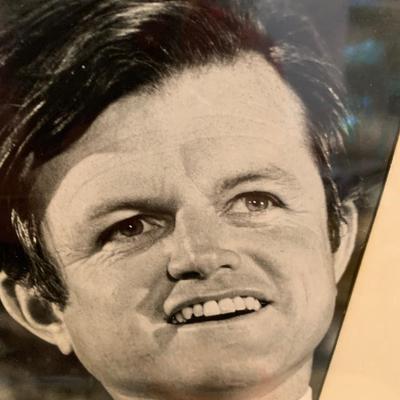 Edward Kennedy Senate ID & Signed Photo